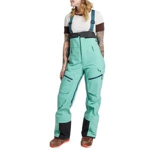 Trew Gear Capow Bibs - Women's Medium, BC Green